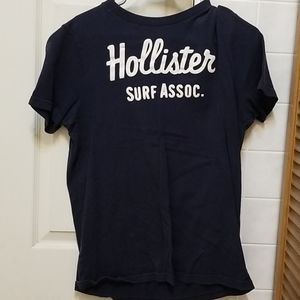 Dark Blue Hollister Shirt